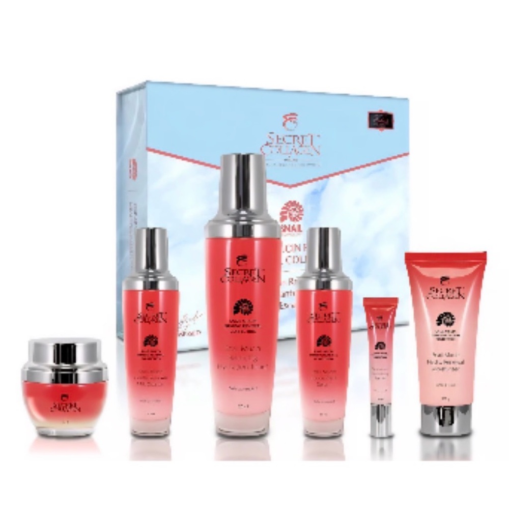 Secret Collagen Snail Mucin Firming Renewal Collection - Light Blue Packaging